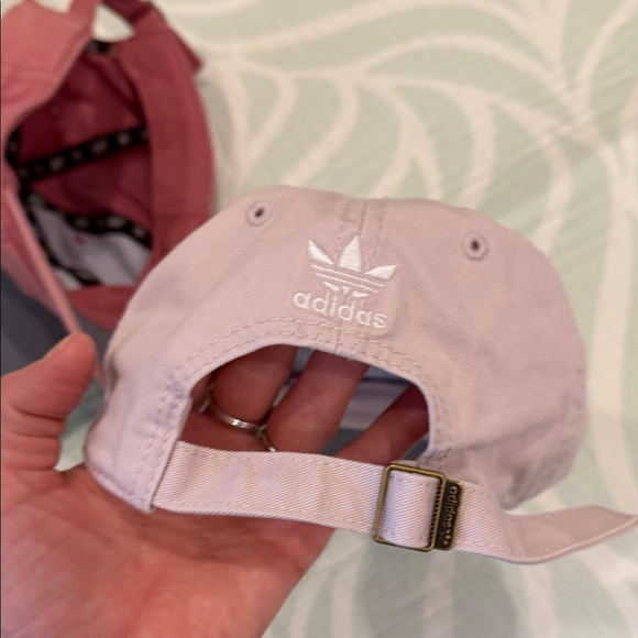 Adidas Trio of Teal, Maroon, and Light Gray Caps